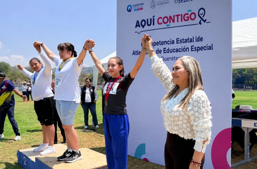  Más de 280 estudiantes participan en competencia estatal de atletismo de educación especial de USEBEQ