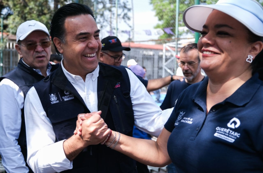  Luis Nava encabeza rehabilitación de espacios públicos en Ejido Modelo