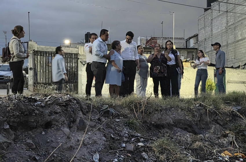  Agustín Dorantes acuerda atender movilidad, seguridad y servicios en Bosques de Bellavista