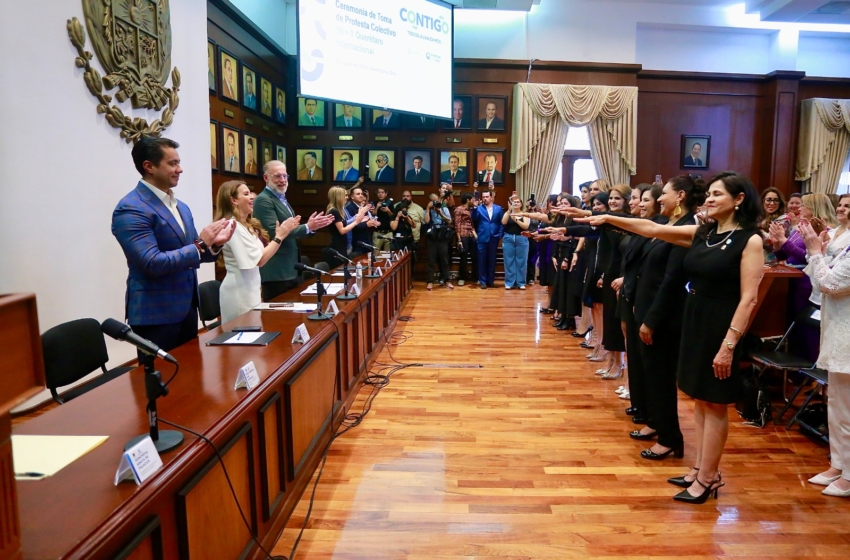  Toma protesta nuevo consejo de 50+1 Querétaro; impulsarán liderazgo y participación de las mujeres