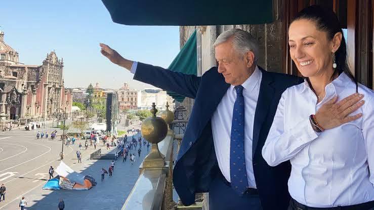  AMLO reaparece para respaldar a Sheinbaum y acusa a Estados Unidos de buscar debilitar a Morena
