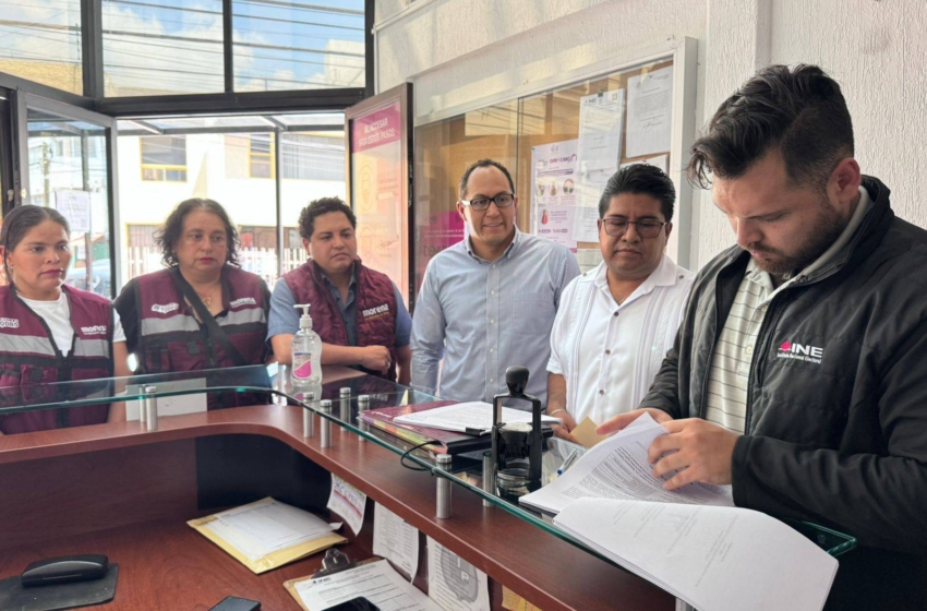  Morena lleva al PAN ante el INE y exige investigar recursos usados para campaña contra su registro