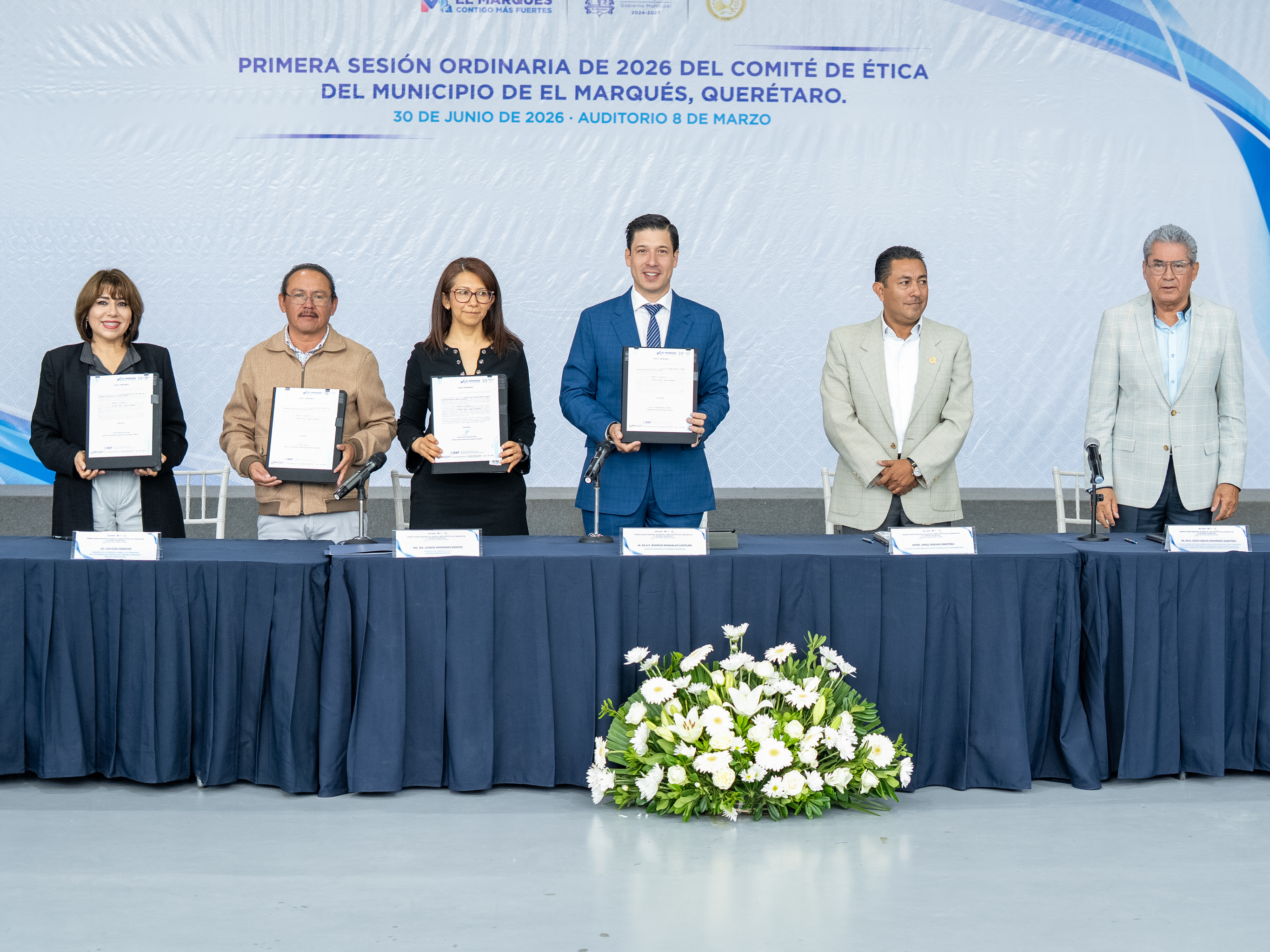  Rodrigo Monsalvo encabeza Primera Sesión Ordinaria 2026 del Comité de Ética de El Marqués