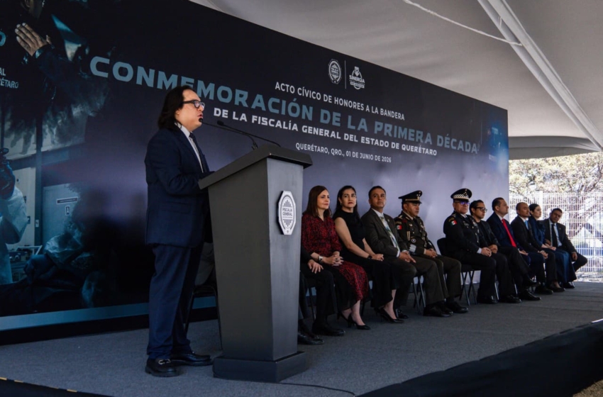  Fiscalía de Querétaro cumple 10 años y supera los mil cateos realizados durante 2026
