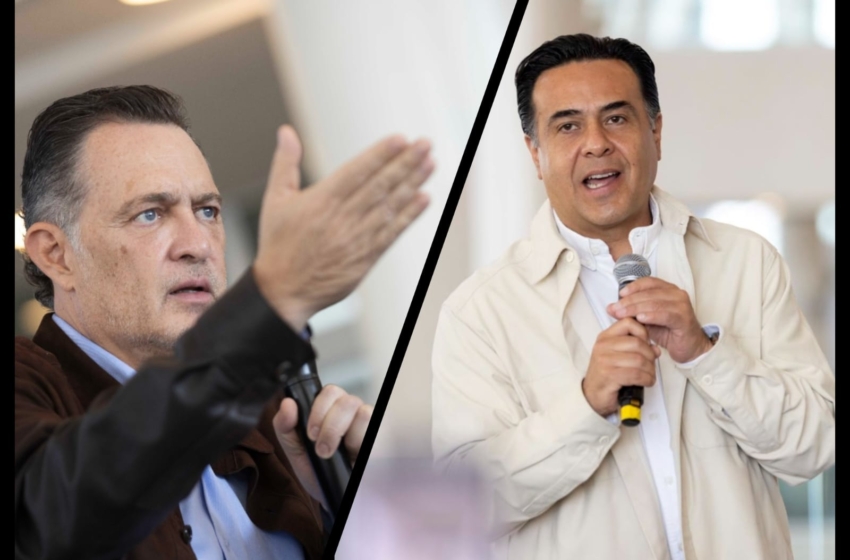  Mauricio Kuri elogia el trabajo de Nava en atención a afectaciones de lluvia