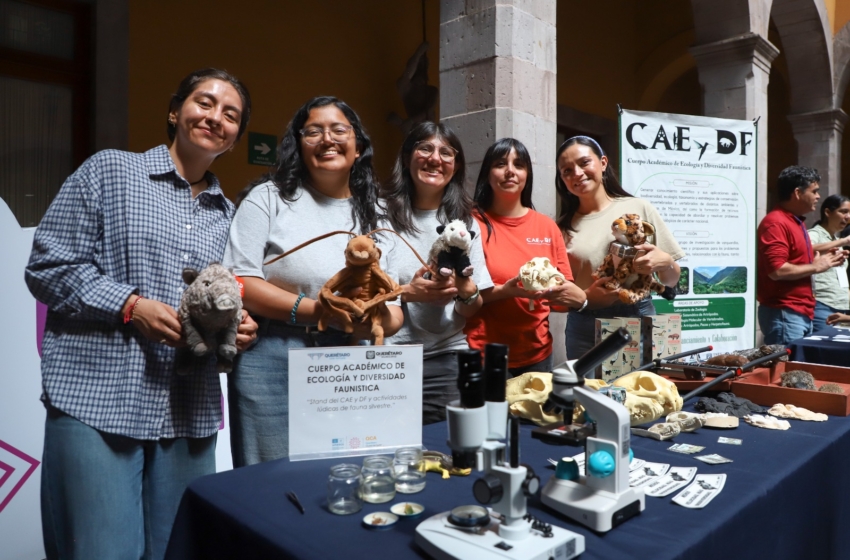  UAQ acerca proyectos científicos a la niñez en Feria del Aprendizaje