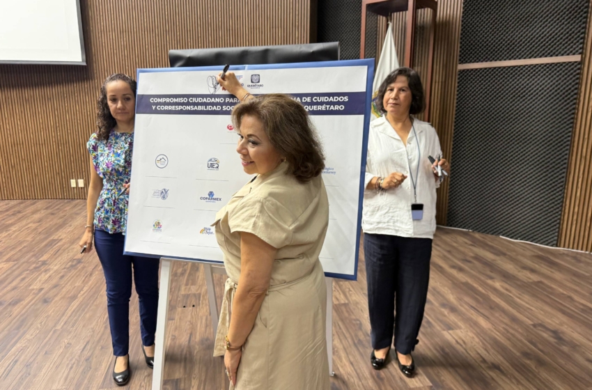  “Muchas veces están a cargo la hija, la hermana o la esposa”: Querétaro capital impulsa Sistema de Cuidados