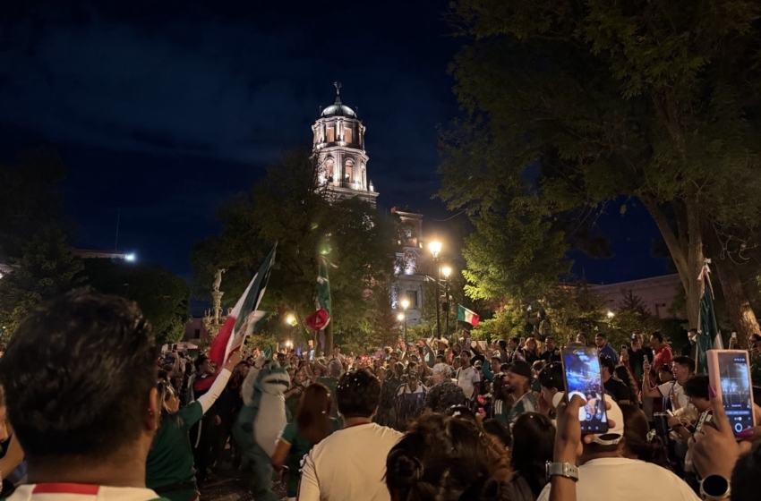  Ocho personas fueron detenidas por faltas administrativas durante los festejos por la Selección Mexicana en Querétaro