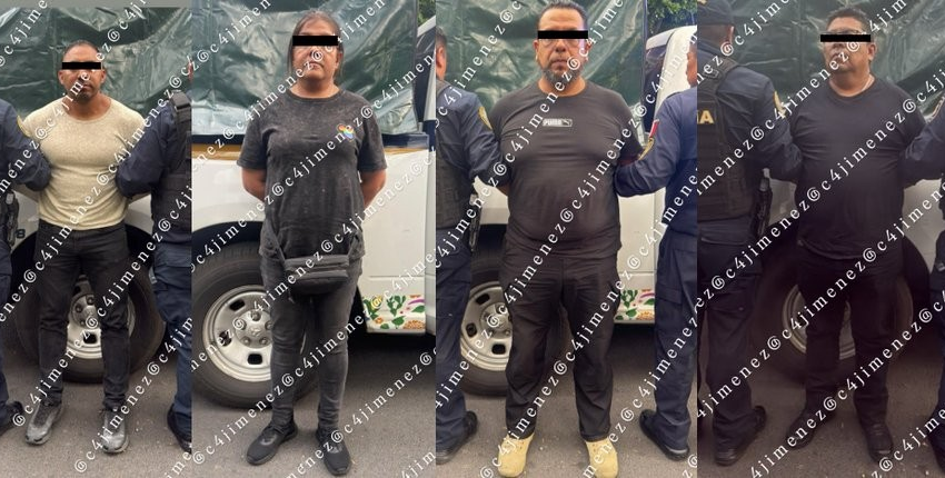  Detienen a agente de la FGR y tres personas por presunto secuestro de empresaria en Querétaro