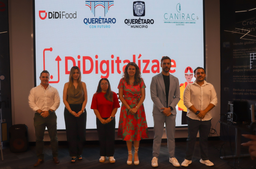  DiDi Food y el Municipio de Querétaro impulsan la digitalización de restaurantes y cafeterías