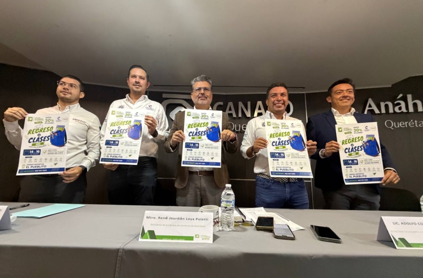  Feria de Regreso a Clases prevé derrama económica de 5 MDP