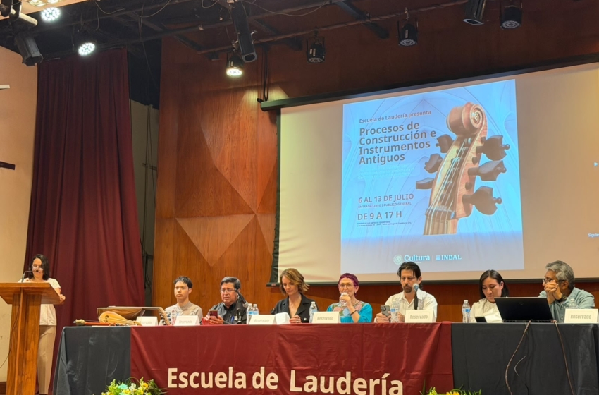 Escuela de Laudería concluye ciclo escolar; SECULT destaca su aportación a la formación artística en México
