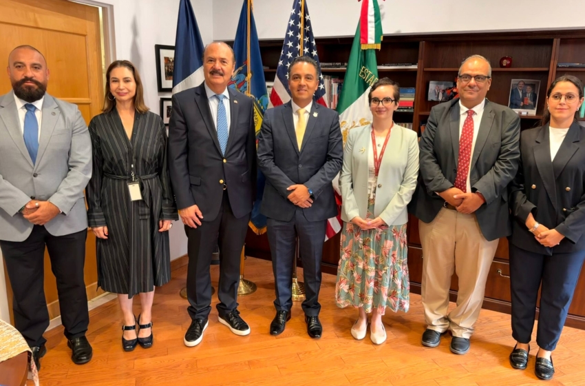  Querétaro fortalece colaboración con Consulado de México en Nueva York para atención a migrantes