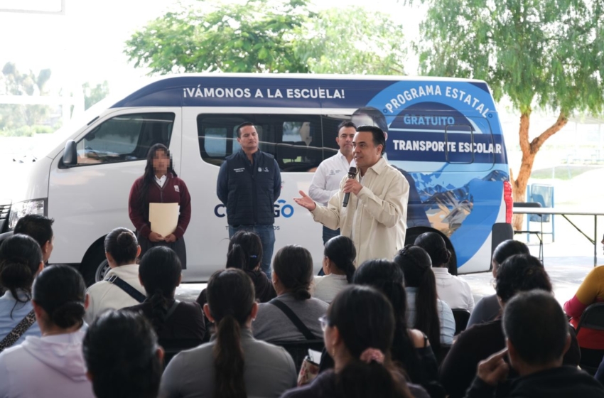  Abren registro para programa de Transporte Escolar en Corregidora