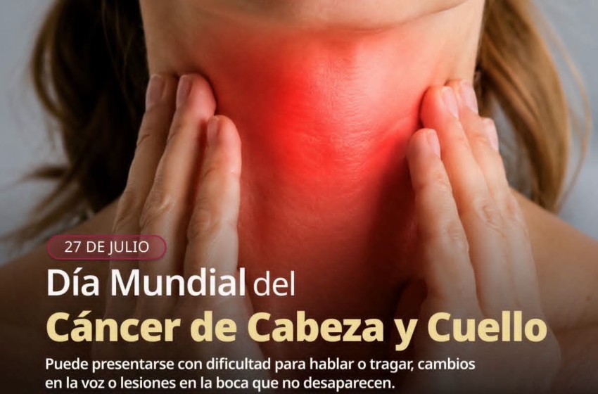  Secretaría de Salud conmemora el Día Mundial del Cáncer de Cabeza y Cuello