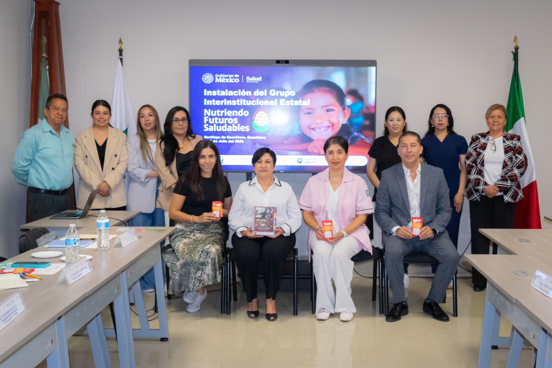  Querétaro instala grupo interinstitucional para atender la desnutrición infantil