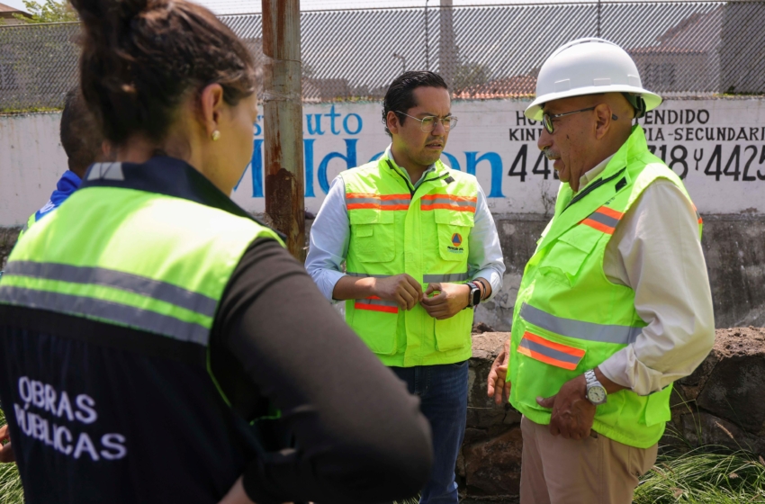  Chepe Guerrero supervisa cárcamos y obras del Dren Candiles para prevenir inundaciones