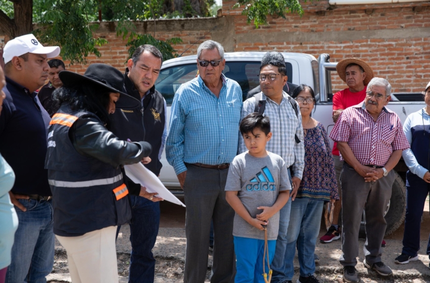  Inicia rehabilitación de la calle Hacienda de Torrecillas en la comunidad de La Llave
