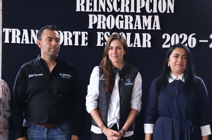  Inicia registro para el Programa de Transporte Escolar en Peñamiller