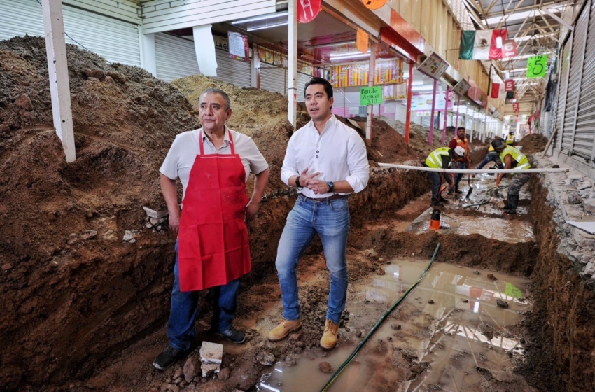  Inician rehabilitación integral del Mercado Escobedo con inversión de 20.9 mdp