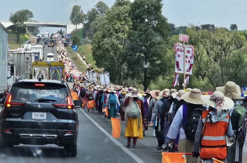 Concluye paso de la Peregrinación Femenil al Tepeyac por territorio queretano