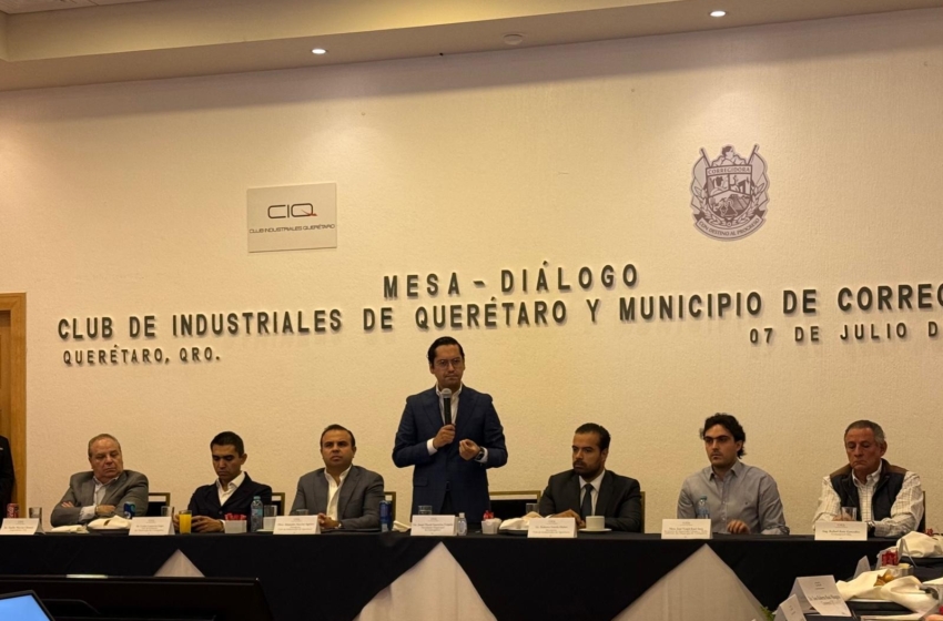  Club de Industriales fortalece diálogo con Corregidora para impulsar el desarrollo económico de Querétaro