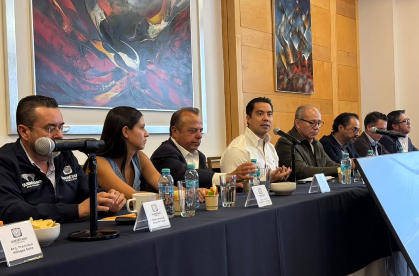  Municipio de Querétaro presenta operativo vial por obras del Tren México-Querétaro; piden evitar Bernardo Quintana