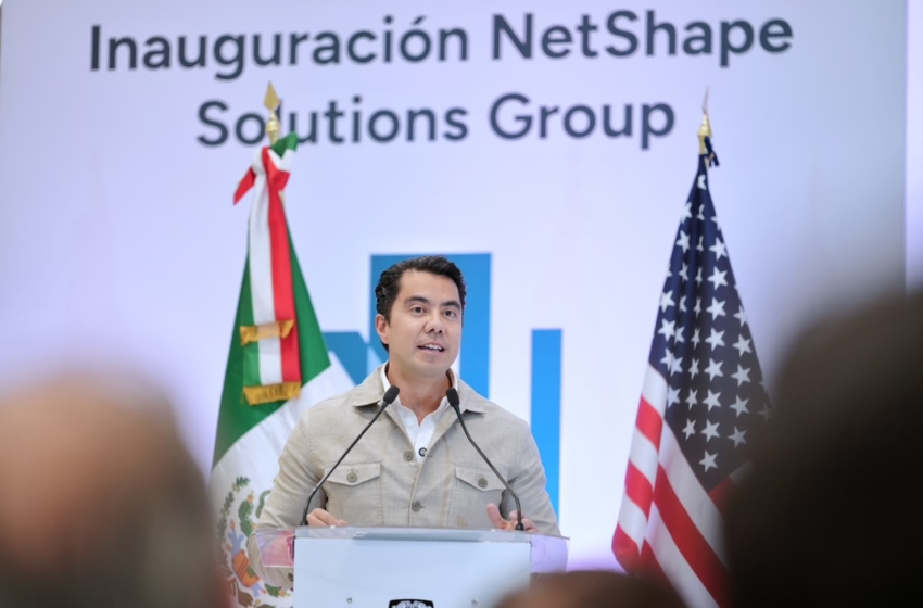 Felifer Macías inaugura nueva planta de NetShape México en la capital