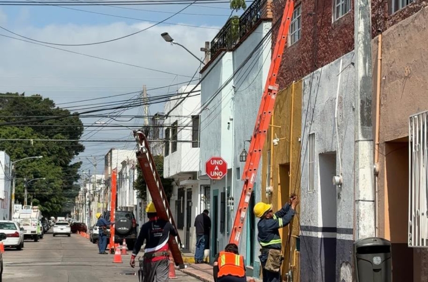  Municipio de Querétaro retira 11 toneladas de cableado en desuso durante 2026