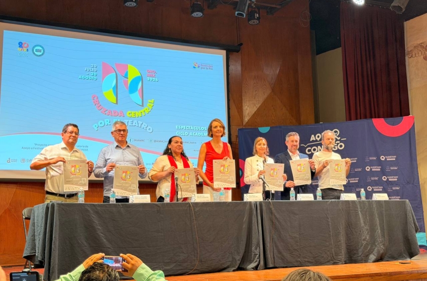 La Cruzada Central por el Teatro llegará a 13 municipios con 50 actividades gratuitas