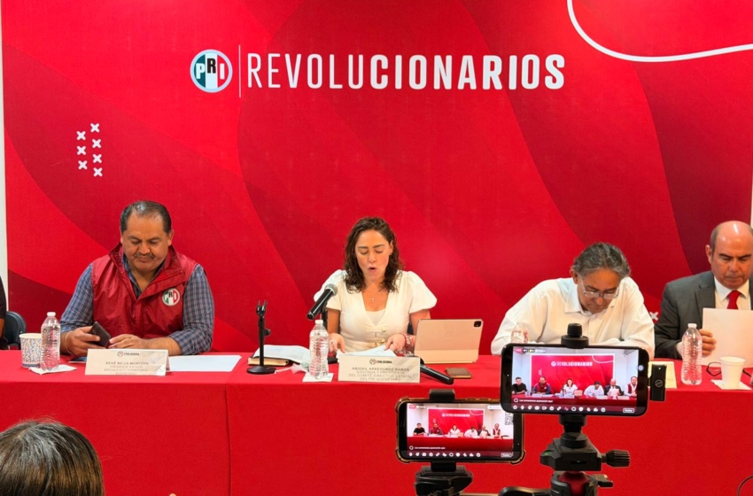  PRI califica de “inmorales” las campañas anticipadas de Morena y acusa que subestiman a la ciudadanía