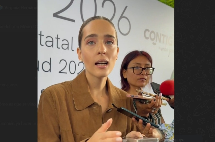  Virginia Hernández confirma interés por buscar un cargo de elección popular en 2027