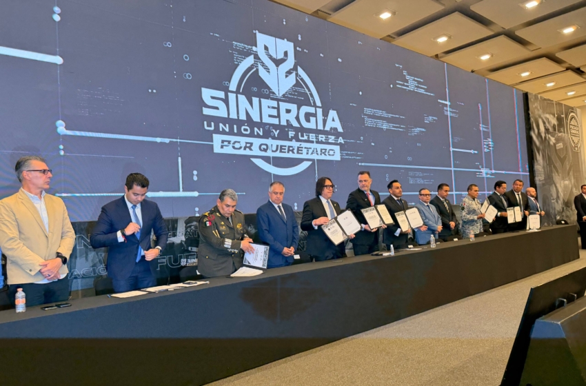  Fiscalía destaca resultados de Sinergia; Felifer Macías respalda estrategia de seguridad de Mauricio Kuri
