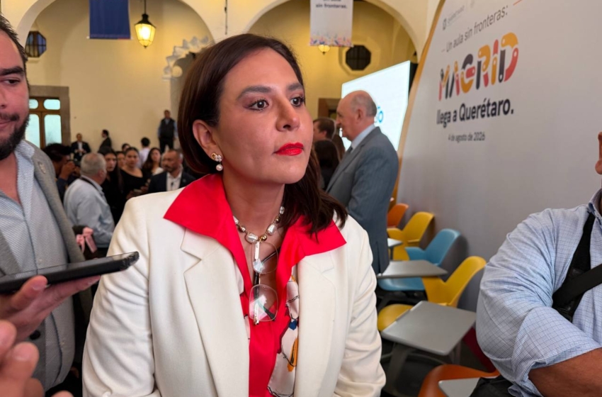  Cerca de 20 mil estudiantes toman clases virtuales por obras en Bernardo Quintana: Martha Soto
