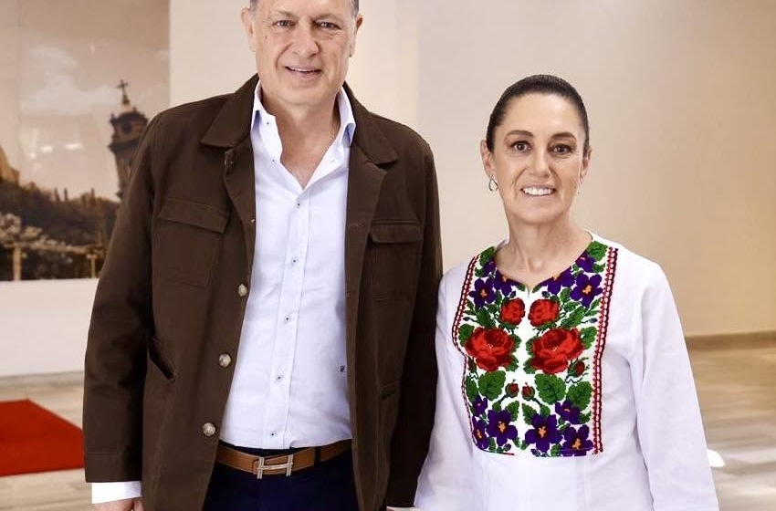  Mauricio Kuri se reunirá con Claudia Sheinbaum para abordar trámites y proyectos de vivienda