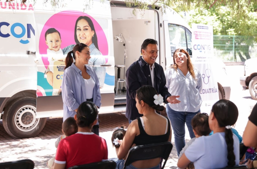  Supervisa Luis Nava jornada de “Contigo y tu Bebé” en El Marqués