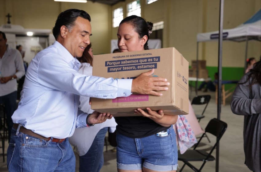  Luis Nava encabeza jornada de servicios de “Contigo y tu Bebé” en Pedro Escobedo
