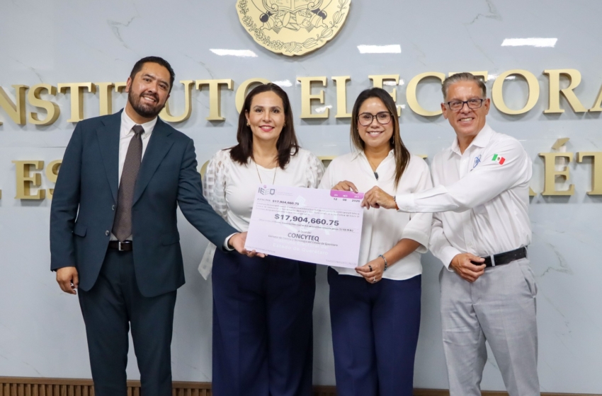  IEEQ entrega 17.9 millones de pesos a proyectos de ciencia e innovación en Querétaro