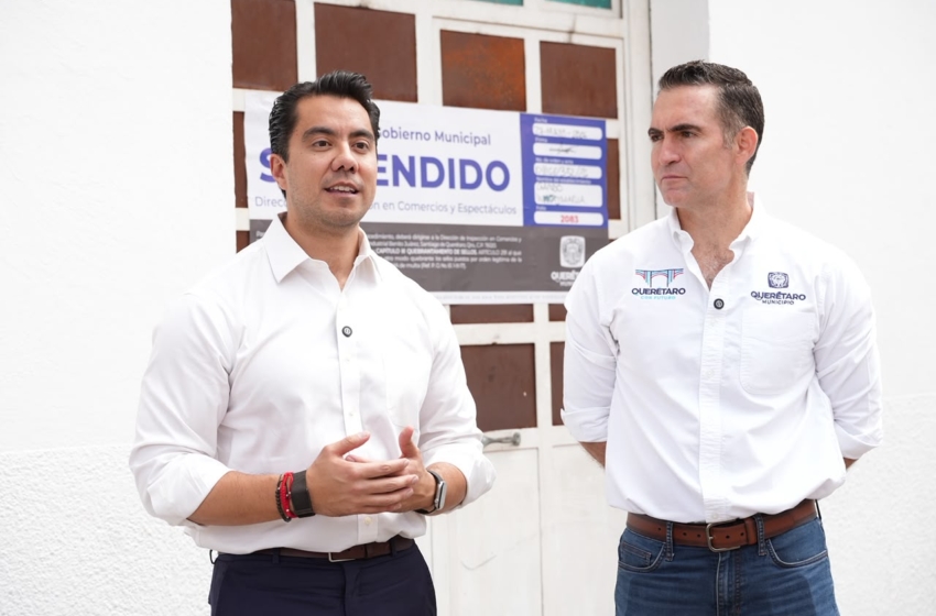  Municipio de Querétaro clausura empresa que ofrecía terrenos sin autorizaciones