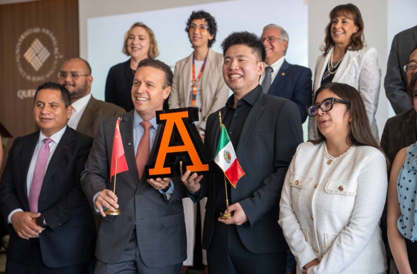  Universidad Anáhuac Querétaro fortalece vinculación internacional con empresa de tecnología china