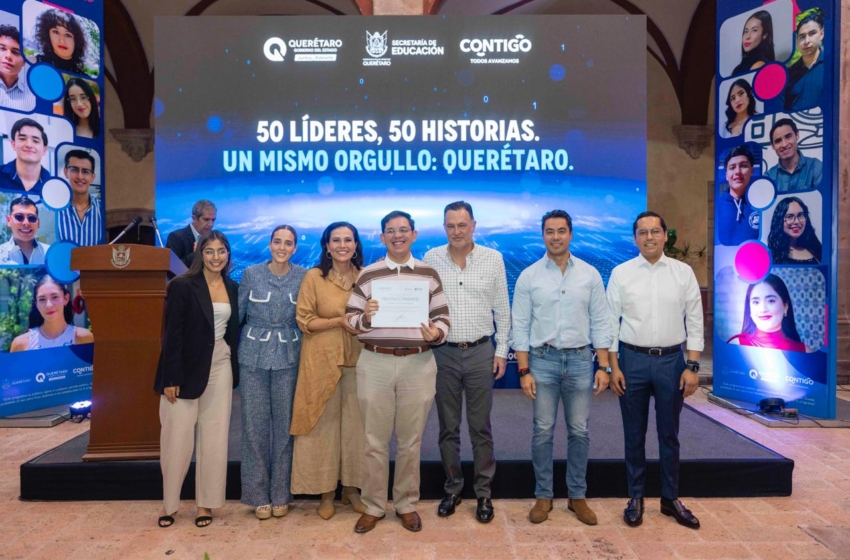  Querétaro presenta revista con 50 historias de jóvenes que destacan en distintos ámbitos