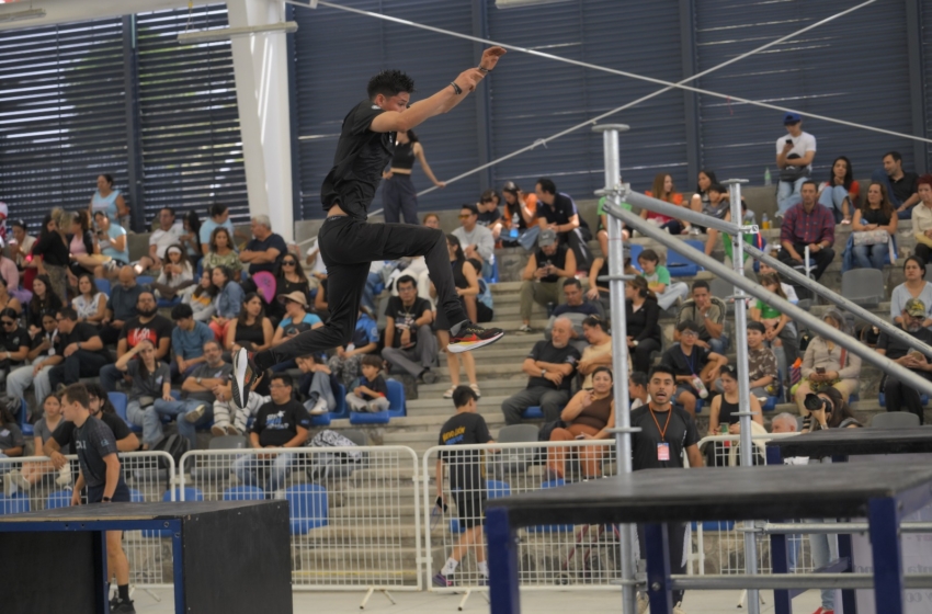  Querétaro recibe por primera vez el Campeonato Nacional de Parkour