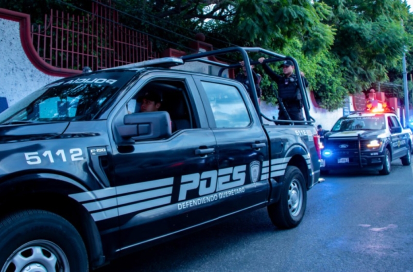  POES y SSPM refuerzan operativo de seguridad en San Juan del Río; reportan 25 detenciones