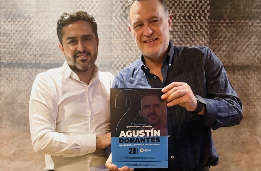  Agustín Dorantes presenta su Segundo Informe Legislativo a Mauricio Kuri