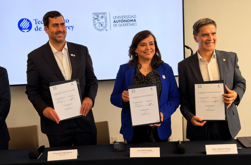  Tec y UAQ fortalecen colaboración con nuevo convenio