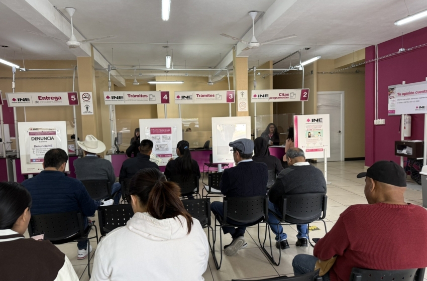  INE arranca campaña para actualizar credenciales rumbo a 2027
