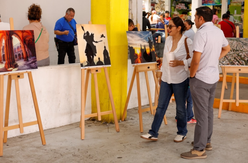  Municipio de Querétaro lleva exposición de fotografía a mercados y tianguis capitalinos