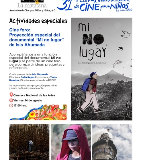  Documental Mi no lugar sobre migración y trabajo infantil tendrá función especial en la Cineteca