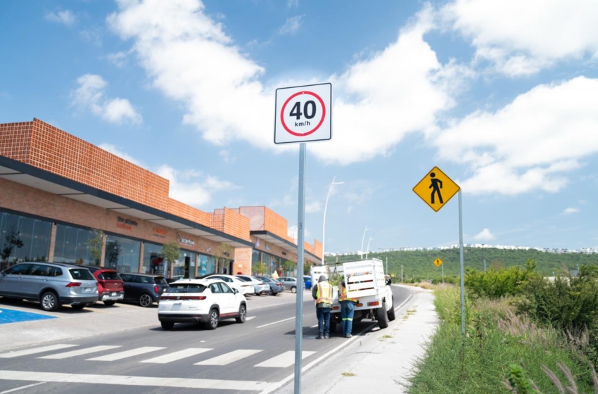  El Marqués instala y reubica señalética vial en nueve localidades