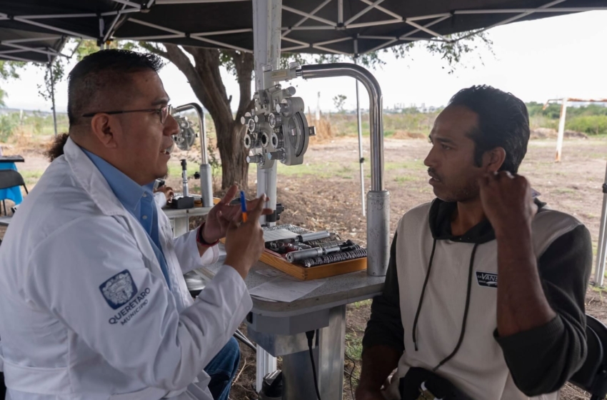  Atienden a más de 2 mil 800 habitantes de Querétaro en jornadas de salud